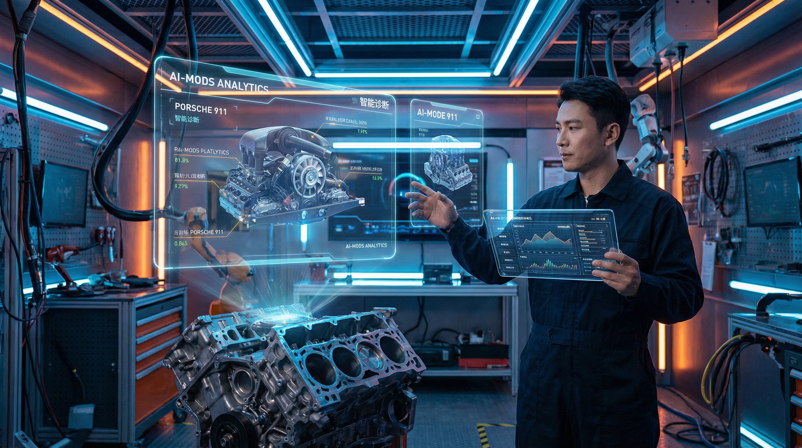 福利导航 AI赋能修车改装视频制作